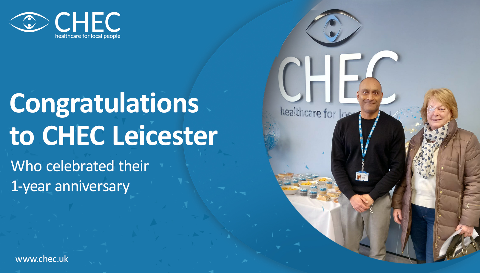 chec leicester first anniversary