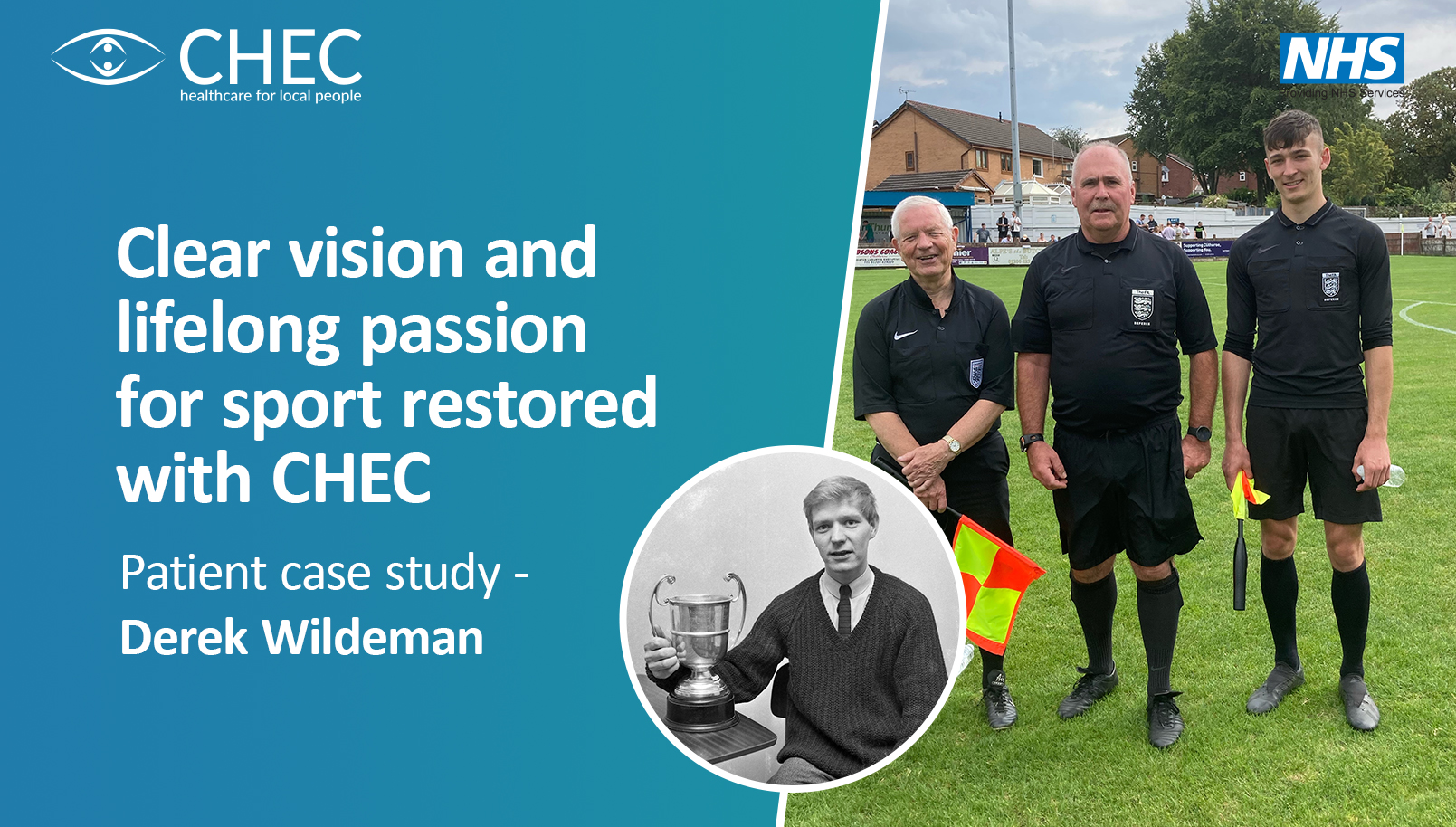 clear vision and lifelong passion for sport restored with chec
