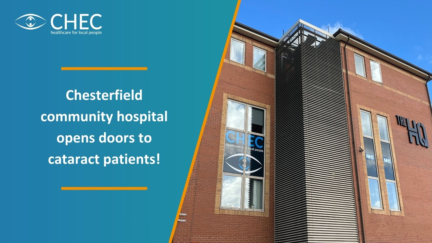 Chesterfield hospital opening