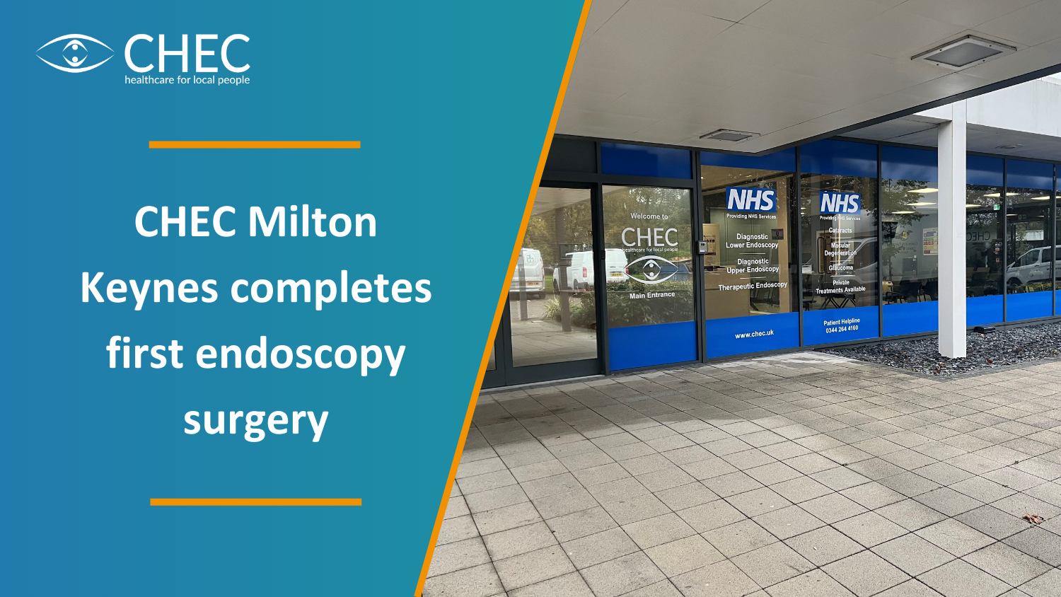 CHEC Milton Keynes completes first endoscopy surgery